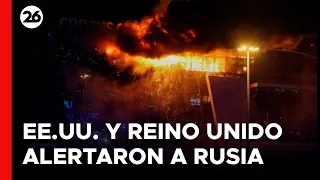 RUSIA | EEUU y Reino Unido avisaron del riesgo de atentado terrorista en Moscú