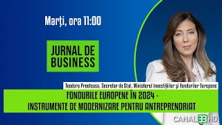 FONDURILE EUROPENE ÎN 2024 - INSTRUMENTE DE MODERNIZARE PENTRU ANTREPRENORIAT