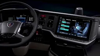 New 2024 Scania Interior With Smart Dash ! #scania #smartdash #newscania