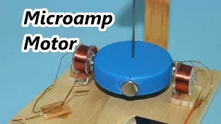 Microamp Pulse Electric Motor