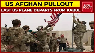 US Army Posts Photo Of Last Soldier To Leave Afghanistan, Ends 20 Years Of War | Breaking News