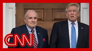 Trump responds to Giuliani raid