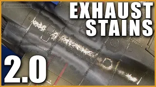 Quick tips: Exhaust stains 2.0 - scale model weathering tutorial