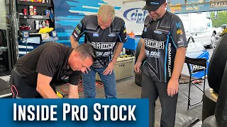 Inside Pro Stock: Changing tires with the Total Seal team