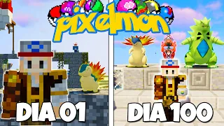 SOBREVIVI 100 DIAS NO PIXELMON - O FILME