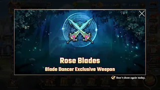 EoC: Blade Dancer weapon