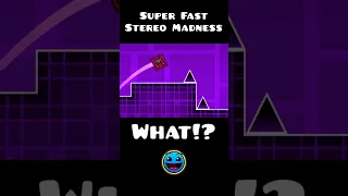 Stereo Madness, But it's at 4X speed | Geometry Dash