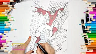 Marvelous Spider Man Coloring Adventure | Colorful Creations 🕷️🎨
