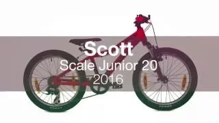 Детский велосипед Scott Scale Junior 20 2016. Обзор
