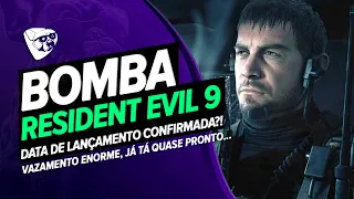 BOMBA! Vazamento ENORME De RESIDENT EVIL 9, Data De LANÇAMENTO CONFIRMADA!  Já Tá QUASE PRONTO