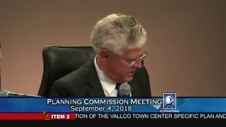 Cupertino Planning Commission Meeting (Special Vallco Hearing) - September 4, 2018