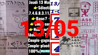 Pronostics quinté+ pmu jeudi Paris-Turf TV-100 % 13/05/2021