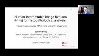 Human-interpretable image features predict diverse molecular phenotypes: James Diao, 06/12/22