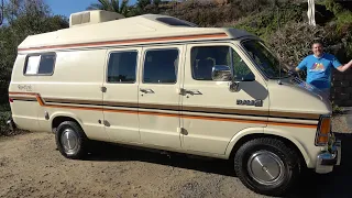 This 1987 Dodge Camper Van Is an Amazing 1980s RV Relic