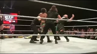 Samoa Joe Joins The Shield and does Triple PowerBomb