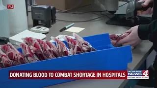 Donating blood to combat shortage in Oklahoma hospitals