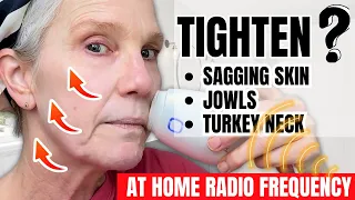 Can This At Home Radio Frequency Device Tighten Mature Skin? (NEWA -1st Impressions OVER 50!)