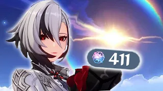 Spending 400+ Wishes on Arlecchino's Banner