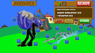 Unlocked + Upgrade Giant Enslaved Max Level x999999999 Power Weapon | Stick War Legacy