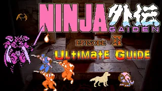 #NinjaGaiden2 Ninja Gaiden II: The Dark Sword of Chaos NES - ULTIMATE GUIDE - ALL Videos, ALL Bosses