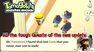 Tamagotchi Adventure Kingdom -  Some tough quests in the new Update