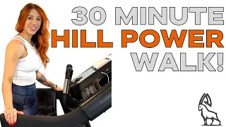 Conquer the Hills: 30 Min Hill Power Walk Treadmill Follow Along for Total Transformation!