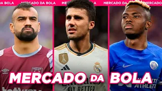 RODRI SUBSTITUTO DE KROOS NO REAL│FABRÍCIO BRUNO DE SAÍDA DO FLAMENGO e+ - Mercado da Bola 2024