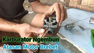 Cara Atasi Karburator F1ZR ngembun dan Atasan Brebet