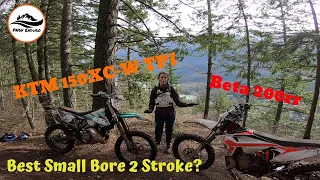 Best Small Bore 2 Stroke? KTM 150XC-W TPI vs Beta 200rr