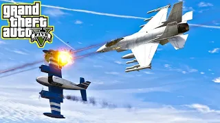 Chasing The Plane || GTA 5 Action Short Film 2021 || GTA 5 Game