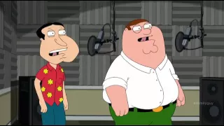 Family guy:Peter and Quagmire-kill my family with a knife