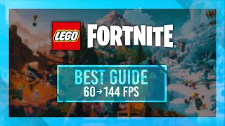 BEST LEGO Fortnite (+More) Optimization Guide | Max FPS | Best Settings