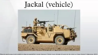 Jackal (vehicle)