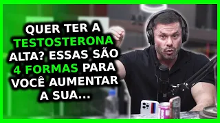 4 MANEIRAS FÁCEIS PARA AUMENTAR BASTANTE SUA TESTOSTERONA | Twin Ironberg Podcast Cariani