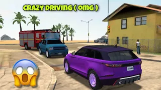 omg 👁️👄👁️ crazy driving! suv range Rover taxi sim 2022 evolution