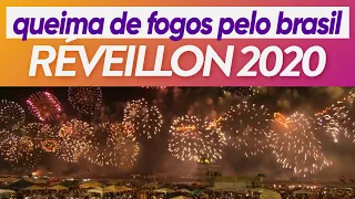 Réveillon 2020: Queima de fogos pelo Brasil // Globo