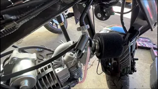 Boom Vader gets a VM22 carburetor and emission delete