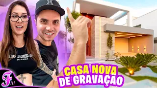 NOSSA NOVA CASA DE GRAVAÇÃO NA PRAIA! *incrível* - Fran Japa