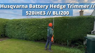 Husqvarna Battery Equipment // 520iHE3 // BLI200 //