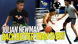 Julian Newman FULL INTENSE Workout! BACK Better Than EVER!