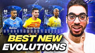 THE BEST *NEW* META EVOLUTION CARDS TO EVOLVE IN FC 24 Ultimate Team RIGHT SIDE STAR