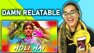 HOLI HAI !! REACTION | Ashish Chanchlani | Neha M.