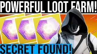 Destiny 2 Shadowkeep. CRAZY POWERFUL LOOT FARM! SECRET FOUND!