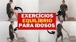 EXERCÍCIOS DE EQUILÍBRIO PARA IDOSOS