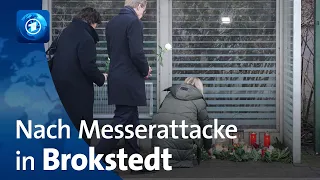 Bundesinnenministerin Faeser besucht Brokstedt