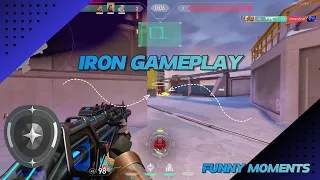 IRON GAMEPLAY! (FUNNY VALORANT MOMENTS)