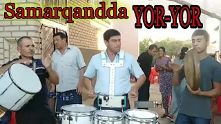 SAMARQANDDA YOR-YOR  jonli ijro tv Туйда карнай сурнай