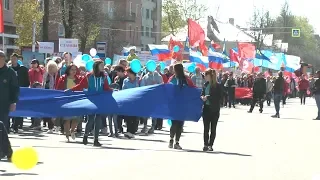 В Сланцах отметили праздник весны и труда