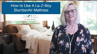 How to Use The La-Z-Boy SlumberAir Mattress | Inflate & Deflate