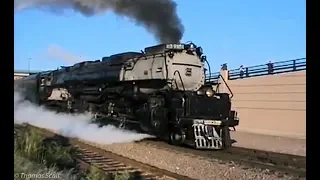 Union Pacific 3985 in 2000, Denver, Colorado!